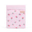 Picture of StickieTech Kindle Sleeve Pouch | Water-Resistant Material | Compatible with Kindle Basic 6" & Kindle Paperwhite 6.8" | Padded Case with 2 Hidden Zippered Pockets (Strawberry Fields)