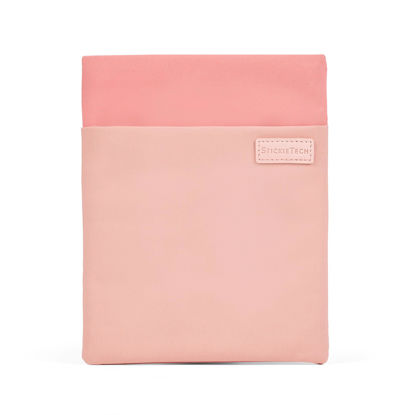 Picture of StickieTech Kindle Sleeve Pouch | Water-Resistant Material | Compatible with Kindle Basic 6" & Kindle Paperwhite 6.8" | Padded Case with 2 Hidden Zippered Pockets | Gifts for Kindle Readers (Blush)
