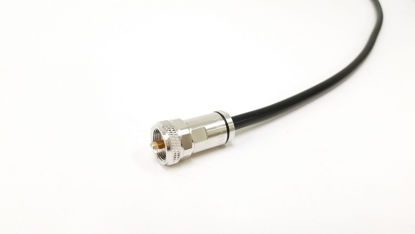 Picture of Messi and Paoloni ZMP-UF7-18U UltraFlex 7 .287" (7.3mm) 50 Ohm Coax, 18 ft with PL-259 Connectors