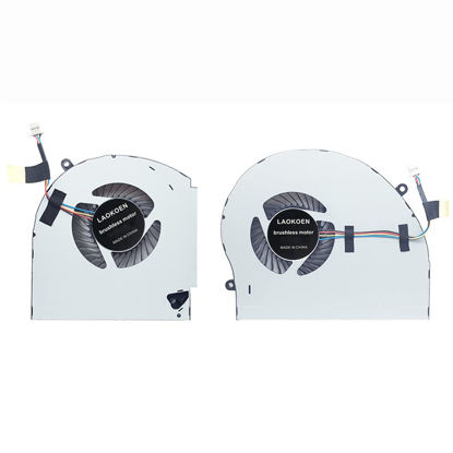 Picture of New Replacement Cooling Fans for Dell Alienware 17 R4 R5 P31E P31E001 Laptop MG75090V1-C060-S9A MG75090V1-C070-S9A Fan (4-Pin 4-Wire) 5V 0.4A
