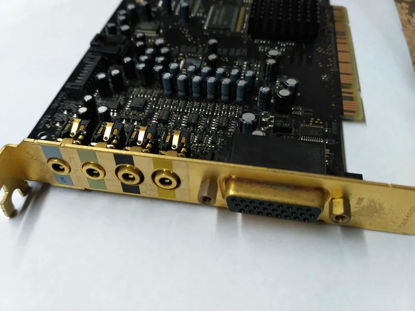 Picture of QYYVVRZQZ Creative X-ray Fi Xtreme Music SB0460 Sound Card 7.1 soundcard DTS decoding, Gold-Plated HiFi Enthusiast Necessary