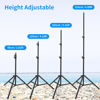 Picture of Anautin 2 Pack adjustable 7ft Aluminum Photography Light Stand, Portable Light Tripod, for Lighting Stand Speedlight, Flash, Softbox,Strobe Light, Camera, Photographic Portrait