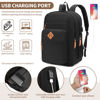 Picture of NEOREAL Laptop Backpack for Work, College, Travel, Daily Backpacks for Men Women, Computer Bag Fits 15.6 Inch Notebook, Black