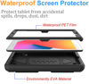 Picture of BMOUO Kids Case for iPad 9th/8th/7th Generation (2021/2020/2019), with Built-in Screen Protector, Shockproof Handle Stand Kids iPad 10.2 Case, Black