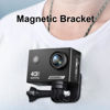 Picture of TIMNUT Action Camera Accessories Kits Bundle, 4k Camera Car Suction Cup Mount/Head Strap Mount/Chest Harness/360° Rotating Helmet Base/Magnetic Holder/Bicycle Handlebar Stands