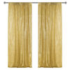 Picture of Sugargirl Gold Sequin Backdrop Curtain 2 Panels 2FTx8FT Glitter Gold Background Drapes Sparkle Photography Backdrop for Party Wedding Birthday Wall Decoration