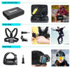 Picture of Action Cameras Accessory Kit, Bonvvie 50-in-1 Sports Camera Accessory Kit Compatible with Hero 12/11/10/9/8/7 Black, Max/Fusion, Insta360 Osmo Action SJCAM SJ6000 SJ5000 Campark REMALI