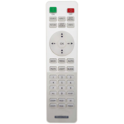 Picture of INTECHING RCA011 Projector Remote Control for BenQ DW921, DX920, L6000, LK952, LK953ST, LK990, LU950, LU951, LU951ST, SU922+, SW921+, SX920+