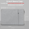 Picture of ProElife 13-Inch Laptop Sleeve Case for 2024-2022 MacBook Air 13.6 inch with Apple M3 M2 Chip & 2022 MacBook Pro 13.3'' M2 Chip Accessory Traveling Carrying Canvas Bag Cover Simple Case (Gray)