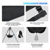Picture of Tripod Sand Bag for Tripod/Easel,Tripod Stone Bag with 9 Extra Pockets,Tripod Weight Bag for Photography Painter,Heavy Duty Sandbag Tripod Hammock, Adjustable Buckles on The Tripod Legs