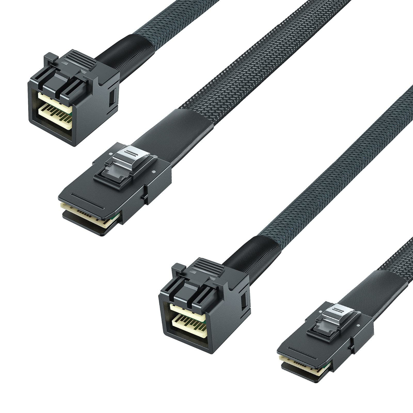 GetUSCart- 10Gtek# Internal Mini SAS HD SFF-8643 to Mini SAS SFF-8087 ...