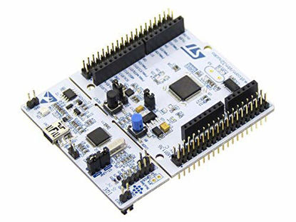 Picture of NUCLEO-F401RE STM32 Nucleo-64 Development Board with STM32F401RE MCU, Supports ST Morpho connectivity