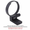 Picture of iShoot Tripod Mount Ring Lens Collar Compatible with Sigma 100-400mm f/5-6.3 DG OS HSM Contemporary (EF & F Mount Lens), Bottom is Arca-Swiss Fit Quick Release Plate for Arca Type Tripod Head Clamp