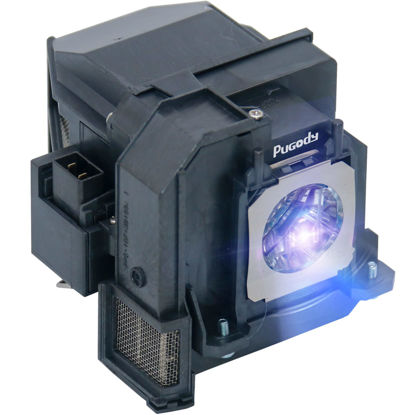 Picture of Pugody ELPLP91/V13H010L91 Replacement Projector Lamp Bulb for Epson BrightLink 685Wi 695Wi PowerLite 680 685W 685Wi EB-680 EB-680S EB-685W EB-685Wi EB-685Ws EB-695Wi Lamp Bulb with housing