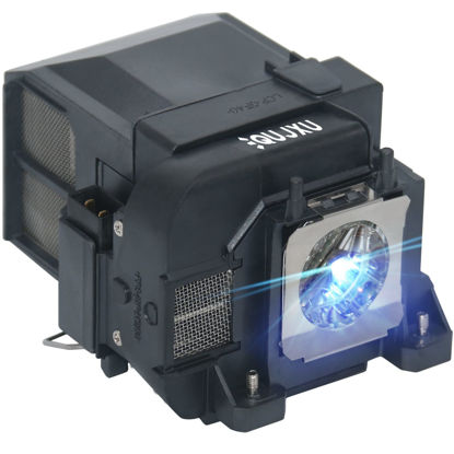 Picture of QUJXU ELPLP77 Replacement Projector Lamp for Epson V13H010L77 powerlite 1975W 1980WU 1985WU 4650 4750W 4770W 4855WU G5910 HC 1440 PC 1985 EB-1970W 4550 4855WU 4950WU 4955WU Lamp Bulb Replacement