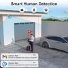 Picture of Anpviz 4MP PoE IP Camera, Turret Security IP Camera Outdoor Indoor, AI Human Motion Detection, Smart Dual Light Color Night Vision, Built-in Mic, 2.8mm Lens, IP66 Waterproof, NDAA Complaint (U Series)