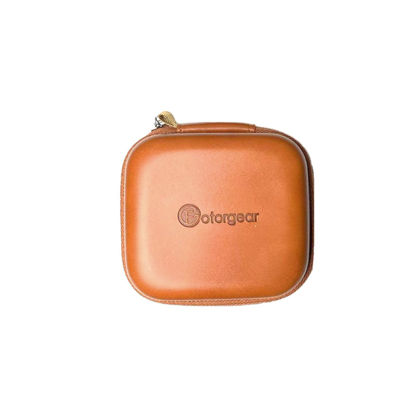 Picture of XCJSYP Fotorgear 67mm Phone Filter Storage Bag, Leather filter storage bag Clip On Filters Kit for Phone & Camera 67mm Adapter Ring, Phone Lens Clip Compatible with iPhone(Bag Only)