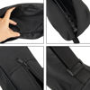 Picture of ANEETAFAN Tripod Carrying Case Bag With Shoulder Straps - 17 Inch Durable With Padded, Black Portable Folding Camera Tripod Photography Carry Bag Lights Microphone Stands Bag