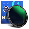 Picture of NEEWER 62mm Variable ND Filter ND3-ND1000, 1.5-10 Limited Stops Neutral Density Filter with HD Optical Glass & Double Sided 30 Layer Nano Coatings, Water Repellent/Scratch Resistant/Aluminum Frame