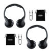 Picture of SAHARIE IR Headphones for Car DVD,Universal Infrared Headphones,2 Channel Car Headphones Wireless for Honda Odyssey Rear Entertainment System(2 Pack)