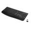Picture of QUASIO Wireless Keyboard, 2.4G Full-Sized Ergonomic Wireless Computer Keyboard with Wrist Rest for Windows, Mac OS Laptop/PC/Desktop/Notebook(Black)