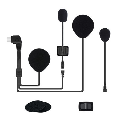 Picture of LEXIN Motorcycle Audio Set for Helmet Bluetooth Headset, 40mm Speakers, Type-C Connector, Fit for B4FM/GTX/G2P/G16/G1/MTX/Novus
