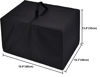 Picture of Heavy Duty Antistatic Waterproof Nylon Fabric Printer Dust Cover sleeve,Compatiable with HP Color Lase rJet Pro M283fdw/MFP 4301fdw/4301fdn Wireless All-in-One Laser Printer (Black)