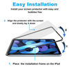 Picture of Ambison [2 Pack Matte Glass Screen Protector Compatible with iPad Pro 11 2022/iPad Air 5 2022/iPad Air 4th Generation 10.9" [Install Frame] Anti Glare/Bubble Free/Fingerprint Free/Face ID Compatible
