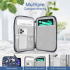 Picture of Dadanism 8-9 Inch Tablet Sleeve Bag Carrying Case for iPad Mini 6 8.3" 2021, iPad Mini 5/4/3/2/1 7.9", Galaxy Tab A7 Lite 8.7" 2021/Tab A 8.0" 2019, Tab M8 (4/3/2) 8", Tab M9 9" 2023, Night Blue
