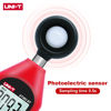 Picture of UNI-T UT383BT Digital Illuminance Light Meter Tester Lux Meter 0~199,900 Lux (0~18,500 FC) Foot Candles Luxmeter for Film Photography Plants Photometer Lighting Intensity Brightness Measurement