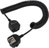 Picture of Off-Camera Shoe Cord, Easy Hood TTL Off Camera Flash Speedlite Cord for Sony ZV-1 A9 A7R IV A7 A7R A7S A7 II A7 III A7R II A7R III A7SII A6500 A6400 A6300 Camera with Multi Interface MI Shoe