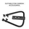 Picture of Srutueo New Flexible Dual Arm Hot Shoe Flash Bracket Mount Holder for Macro Shot Camera Accessories