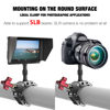 Picture of Super Clamp with 1/4&3/8 Standard Stud for Photo Video Studio, Photography Camera Crab Clamp for Camera, Lighting,DSLR Camera Rig, LED Lights, Flash Light, LCD Field Monitor,Mic