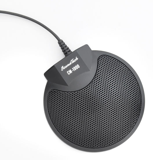 Picture of SoundTech CM-1000 3.5 mm Omni-Directional Conference Microphone