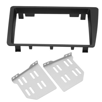 Picture of KIMISS Double DIN Radio Dash Kit, 2Din Radio Stereo Fascia Dash Frame Trim for Honda Civic LHD 2001-2005