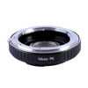 Picture of K&F Concept Lens Mount Adapter Compatible with Nikon Lens to Pentax K PK Mount Adapter with Glass for Pentax