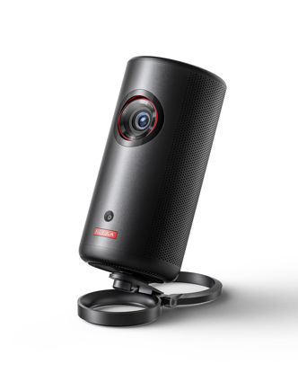 Picture of NEBULA Anker Projector Foldable Stand, Ultra-Compact Desktop Stand with Easy Setup and 180-Degree Rotation, Fits The Capsule Series, Lightweight 95g, Fits in Official Travel Case(Only Stand)