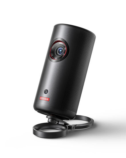 Picture of NEBULA Anker Projector Foldable Stand, Ultra-Compact Desktop Stand with Easy Setup and 180-Degree Rotation, Fits The Capsule Series, Lightweight 95g, Fits in Official Travel Case(Only Stand)