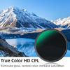 Picture of GREEN.L 72mm Polarizing Filter, True Color HD CPL Filter with Multi Resistant Nano Coated for Camera Lens