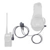 Picture of Push-to-Talk 2-Pin K1 Cable with Aux Audio Adapter - PTT Button for BaoFeng and Kenwood Radios - Compatible with 3.5mm Headsets and Auxiliary Inputs, Great with Electronic Earmuffs
