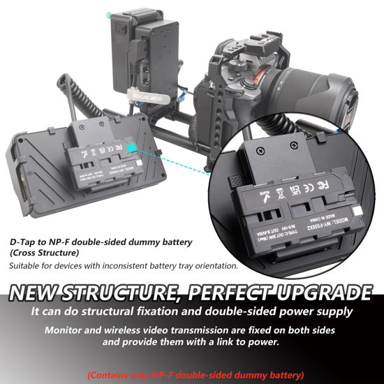 GetUSCart- KOCACKOO D-Tap Ptap to Double-Sided NP-F550/970/570/770 ...