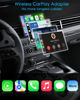 Picture of Mini Wireless CarPlay Adapter for Apple, Plug & Play Low Latency Converts Wired to Wireless CarPlay Dongle for iPhone iOS 10+, 2024 Upgrade, Connection Fast & Stable