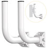 Picture of Universal Point to Point Wireless Bridge Pole Mount Bracket,J Pole Mount for Antenna and Outdoor Access Point,Pole and Wall-Mounted Mount for Outdoor Access Antenna Tp-Link and starlink,2-Pack