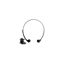 Picture of OM SYSTEM OLYMPUS E-103 Stereo Transcription Headset, Black