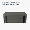 Picture of kwmobile Dust Cover Compatible with Canon PIXMA TS3550i / TS3551i - Printer Case - Fabric Protector Cover - Dark Grey