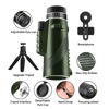 Picture of 80X100-Monocular-Telescope High Definition with Smartphone Holder & Tripod, High Power Monoculars for Adults with Zoom Focus, Compact Monocular for Wildlife Bird Watching Hunting