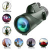 Picture of 80X100-Monocular-Telescope High Definition with Smartphone Holder & Tripod, High Power Monoculars for Adults with Zoom Focus, Compact Monocular for Wildlife Bird Watching Hunting