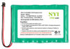 Picture of NYI Upgraded 3700mAh Battery Compatible with DSC IMPASSA 9057 2-Way Wireless Security System Alarm Panel, 6PH-H-4/3A3600-S-D22 Replacement, 7.2V Rechargeable Ni-MH Battery Pack for ADT Control Panel
