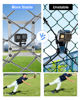 Picture of Meromore Aluminum Fence Mount for GoPro, iPhone, Phones, Digital Action Camera, Ideal Backstop Camera Clip for Recording Baseball, Softball, Football Games