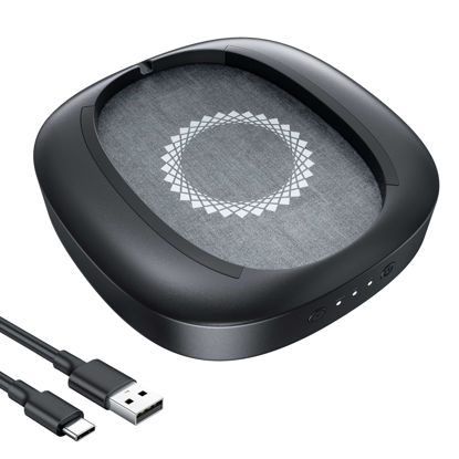 Picture of MEKASS Mouse Mover with Adjustable Interval Timer and Ultra-Silent Motor, Mouse Jiggler Simulates Real Mouse Movement, No Need Software, Mouse Jiggers for Keeping Computer Awake(Black)